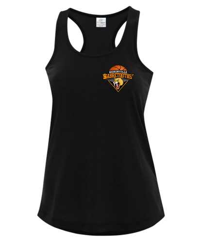 Morinville Sabretooth Racerback Shirt - Small Logo