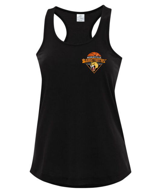 Morinville Sabretooth Racerback Shirt - Small Logo