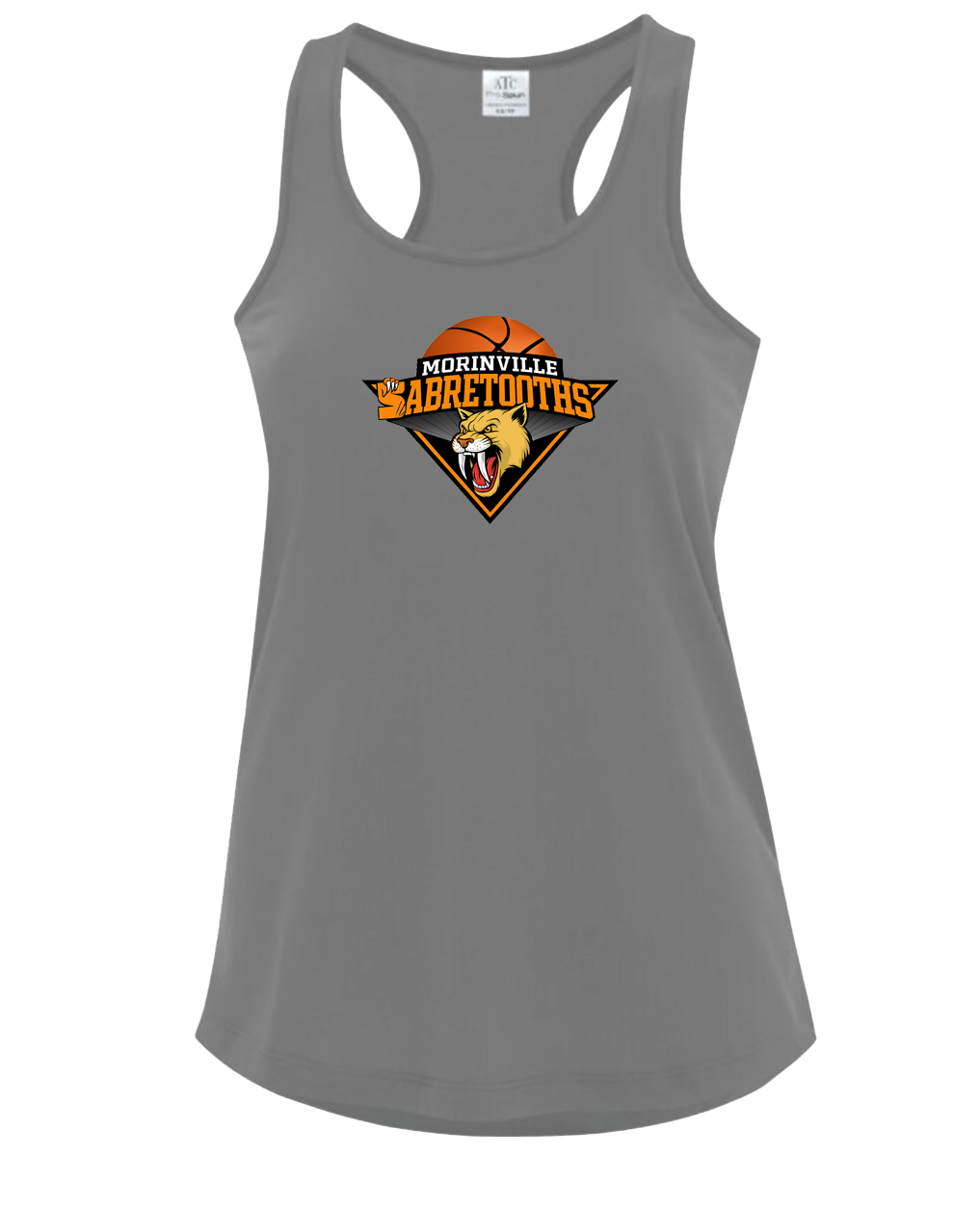 Morinville Sabretooth Racerback Shirt - Large Logo