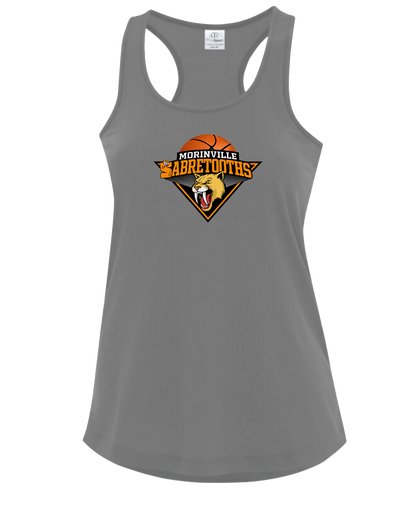 Morinville Sabretooth Racerback Shirt - Large Logo