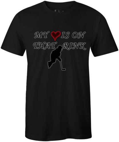My Heart Is On That Rink T Shirt